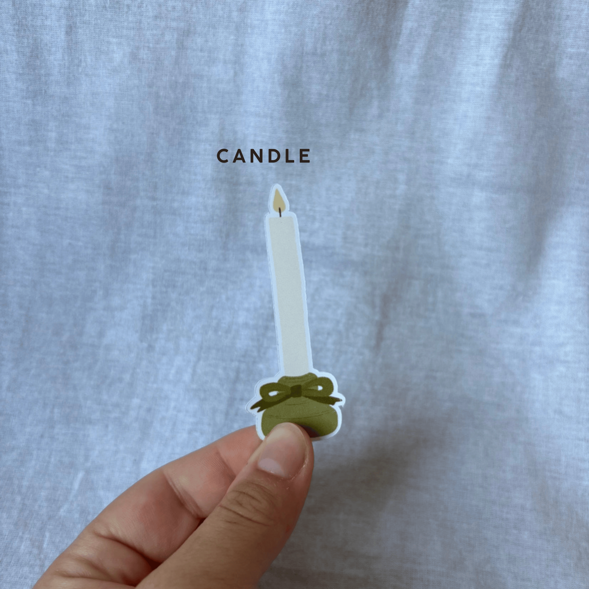 Florence Papeterie Stickers CANDLE Stickers in vinile Florence - Me Time