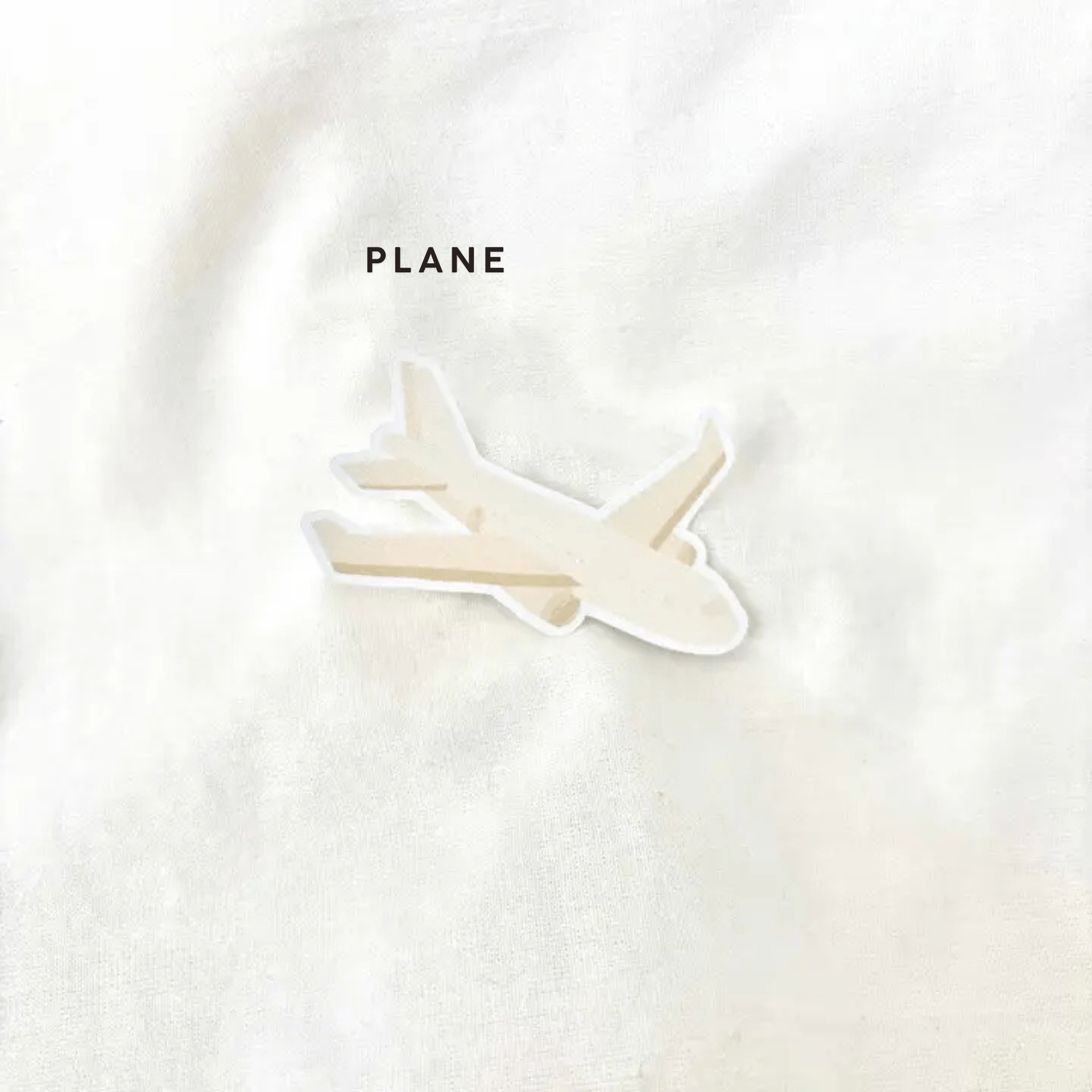 Florence Papeterie Stickers PLANE Stickers in vinile Florence - Travel