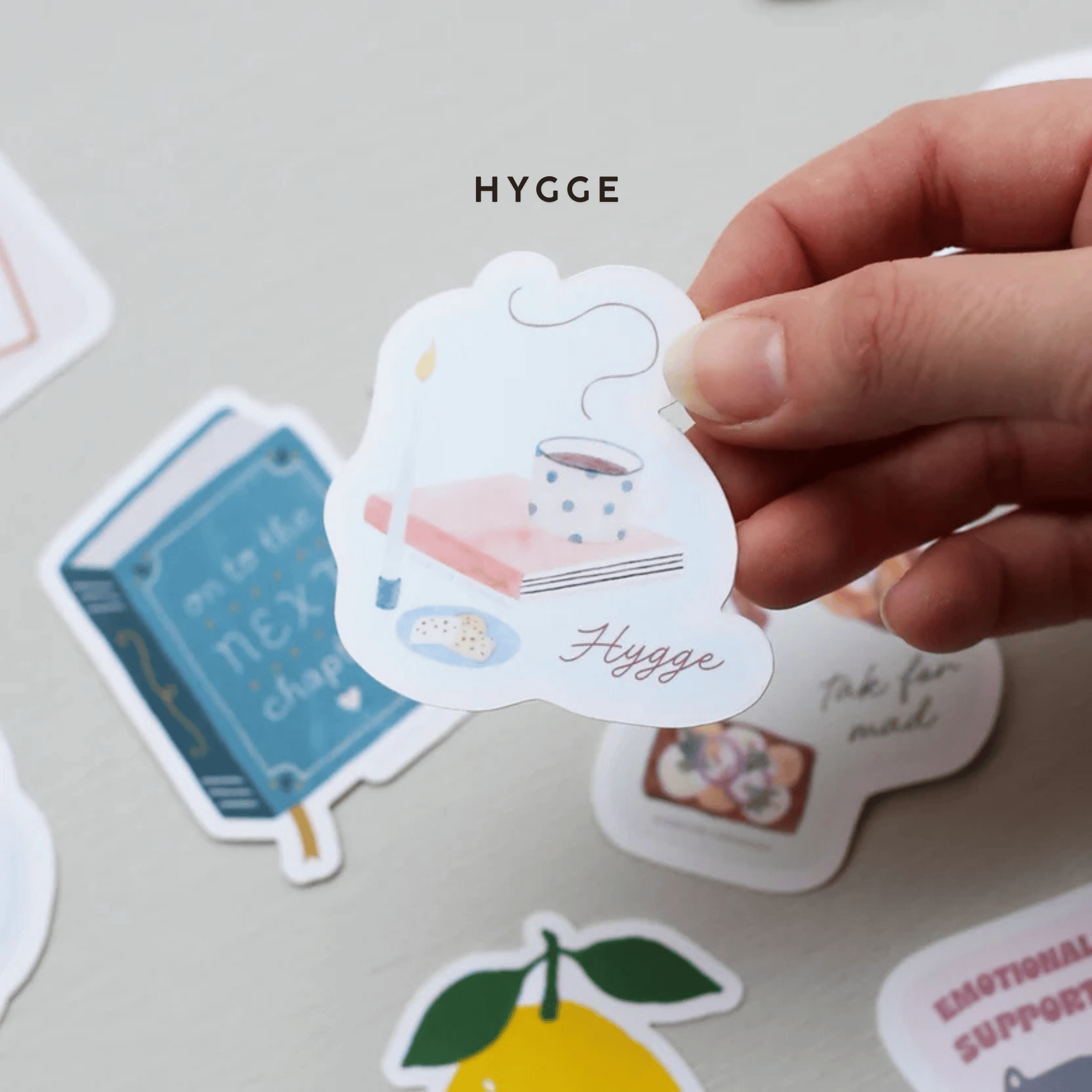 Kartotek Stickers HYGGE Stickers in vinile - Kartotek