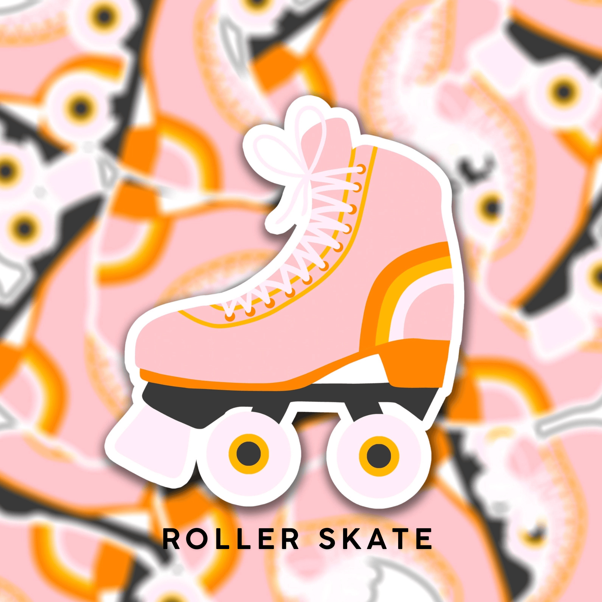 Muchable Stickers ROLLER SKATE Stickers in vinile - Muchable