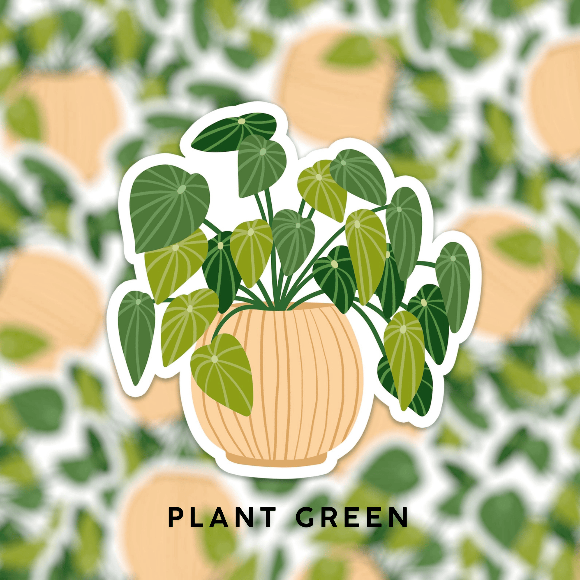 Muchable Stickers PLANT GREEN Stickers in vinile - Muchable