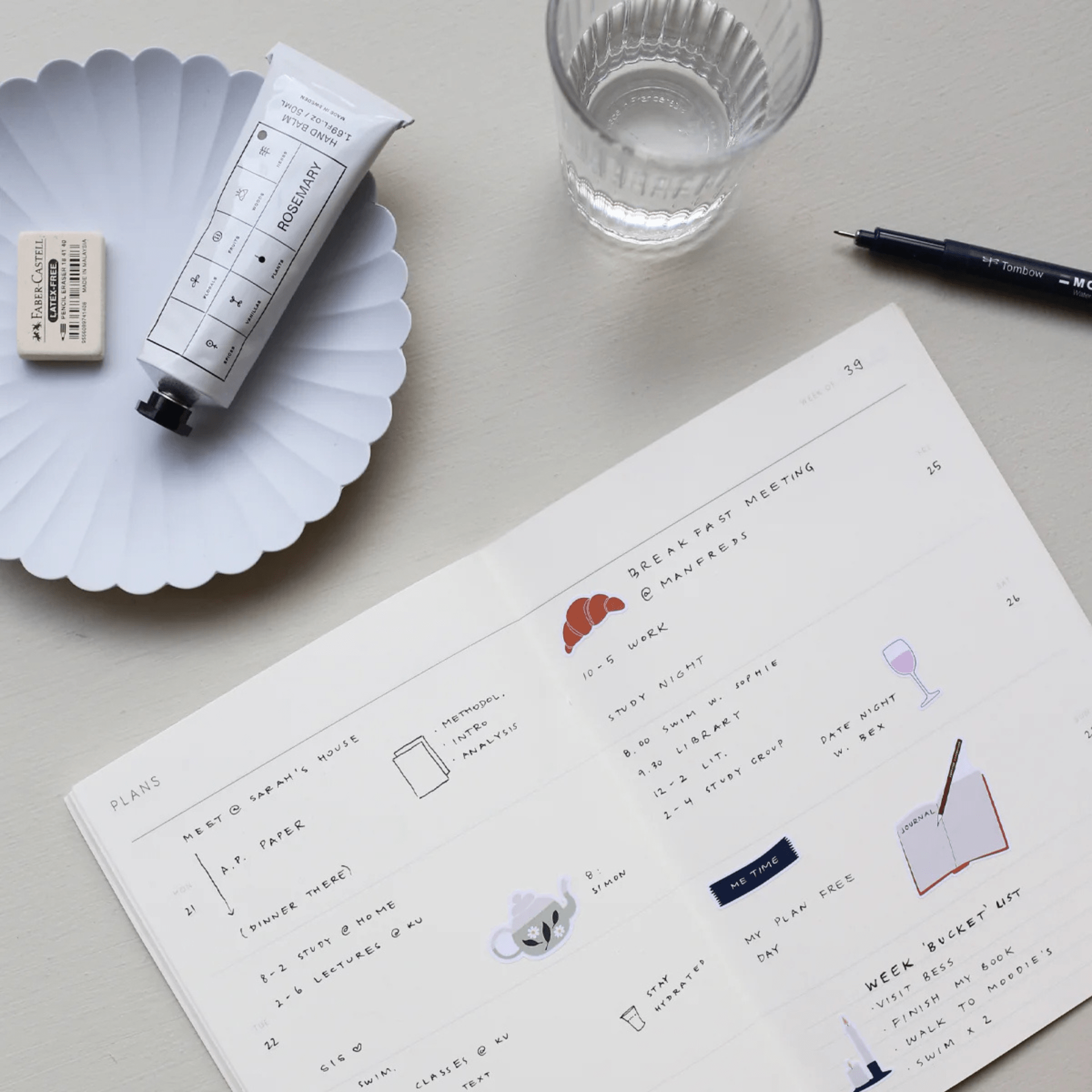 Kartotek Stickers Stickers Me Time