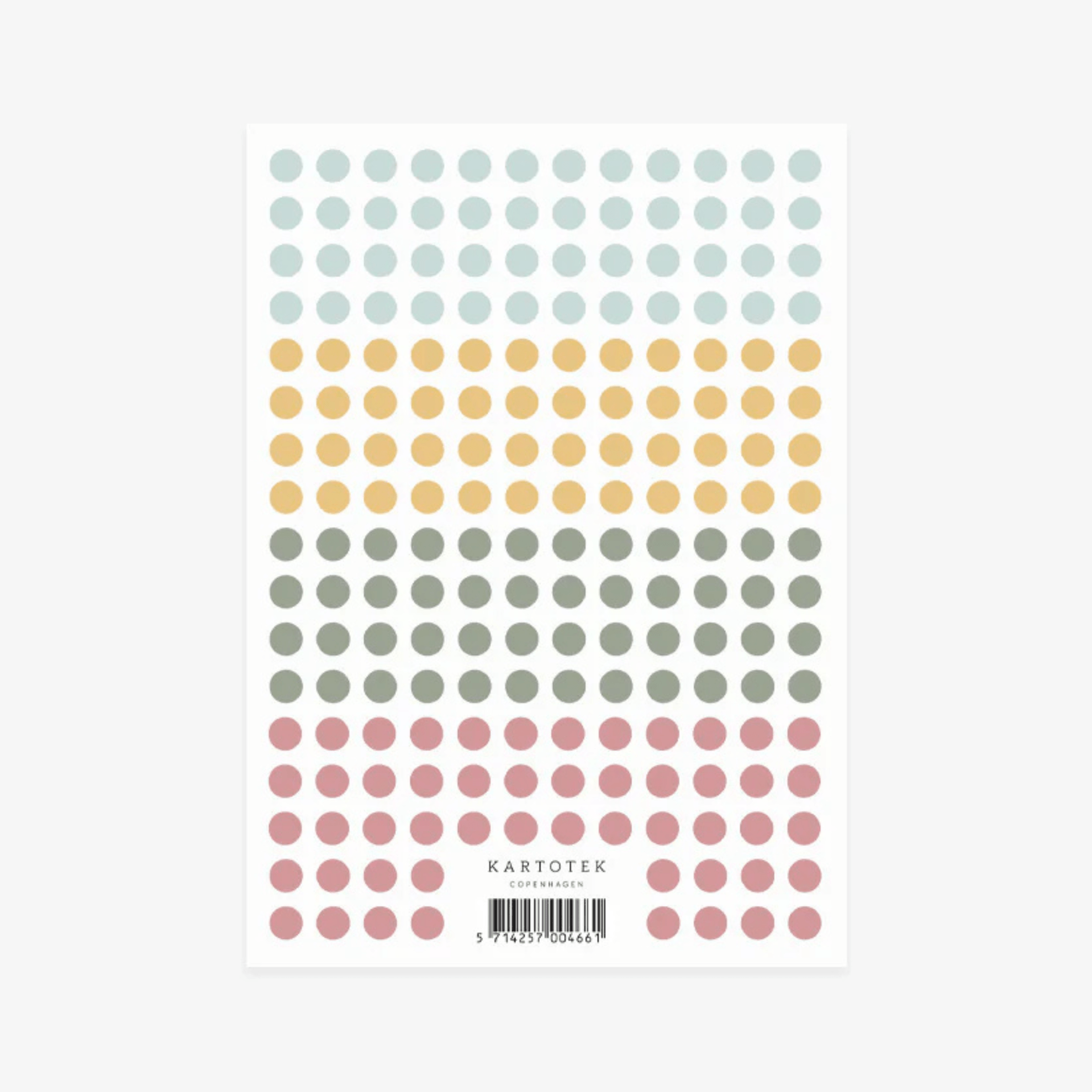 Kartotek Stickers Stickers Micro Dots - 4 colors