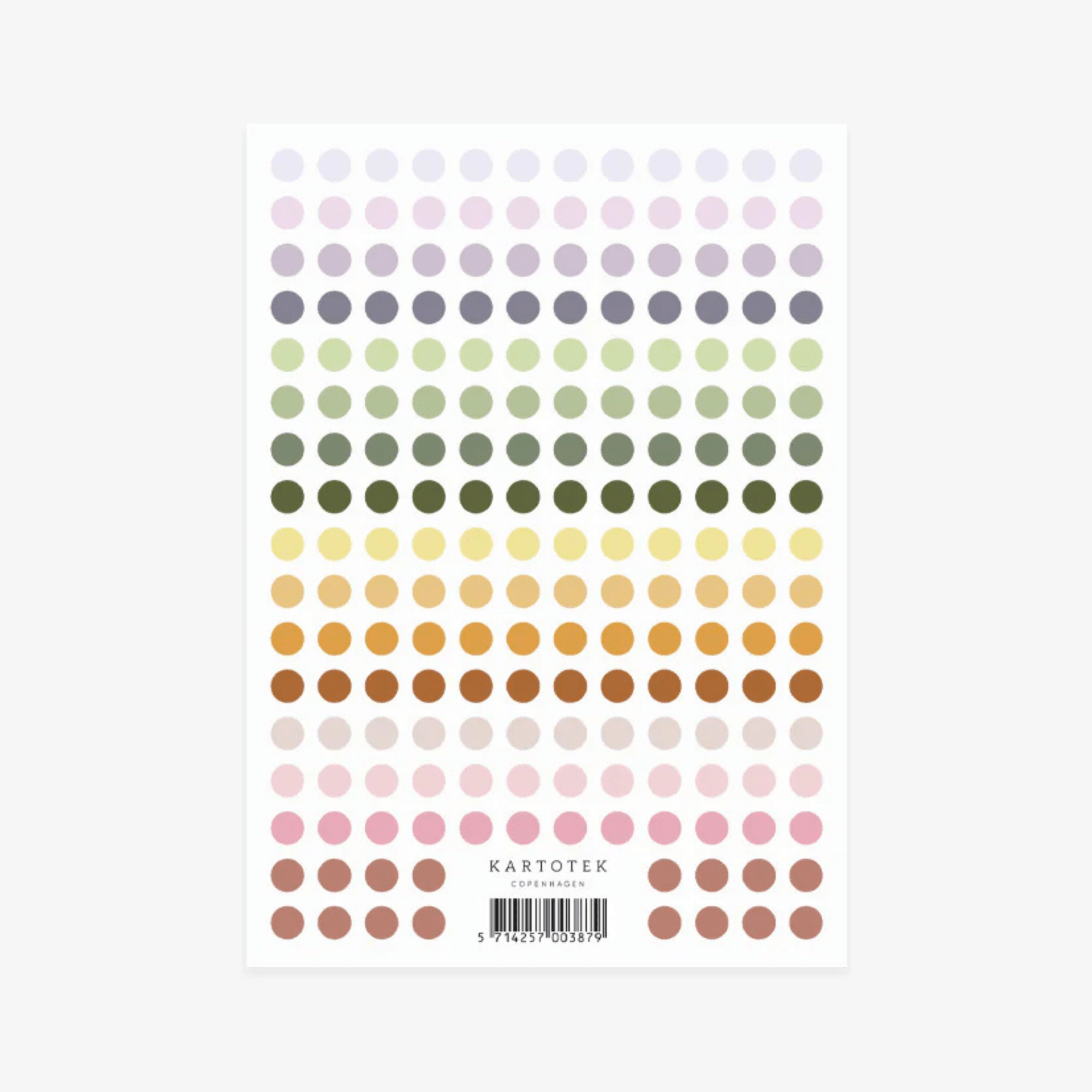 Kartotek Stickers Stickers Micro Dots - Pastels