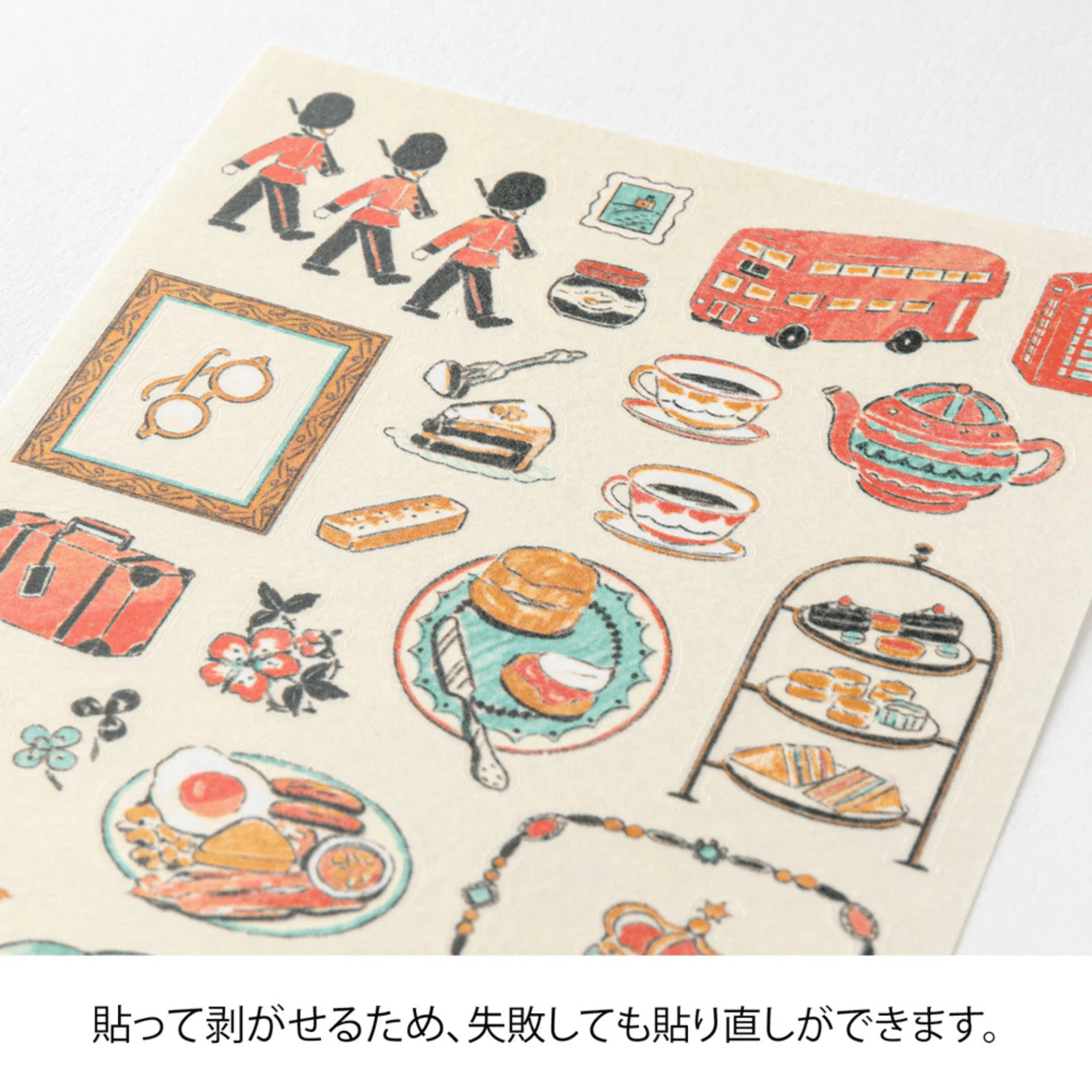 Midori Stickers Stickers Midori British Motifs