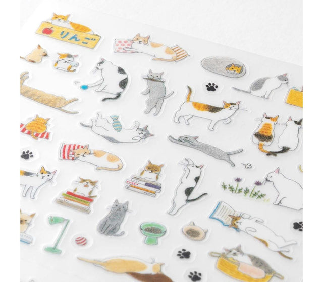 Midori Stickers Stickers Midori Cats Small