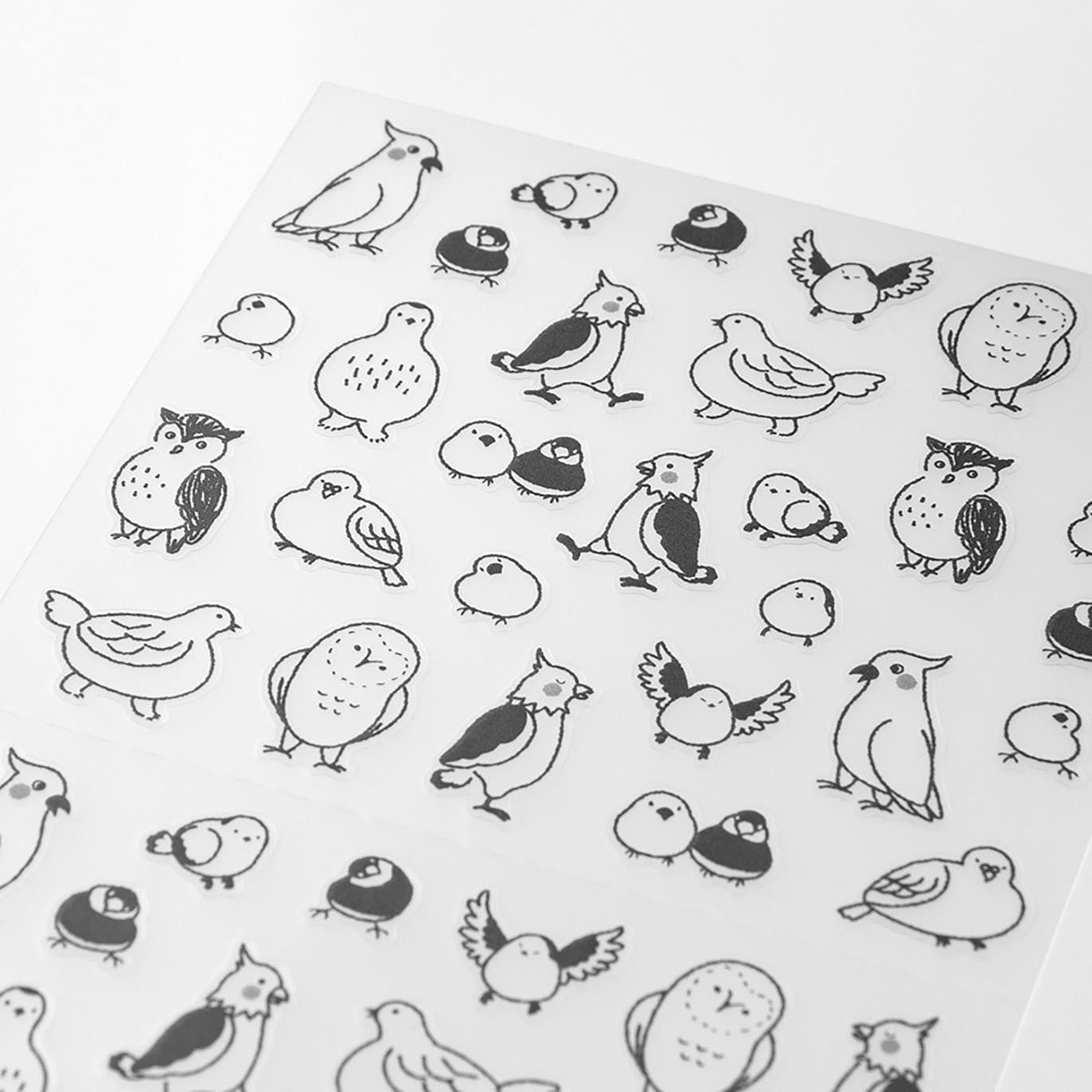 Midori Stickers Stickers Midori Chat Birds