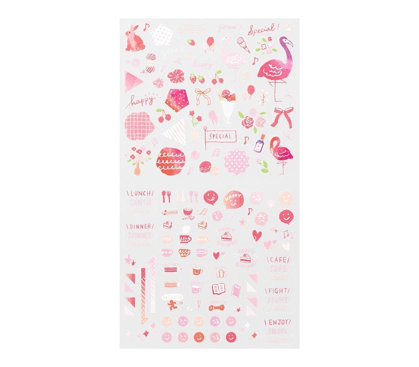 Midori Stickers Stickers Midori Color Collection