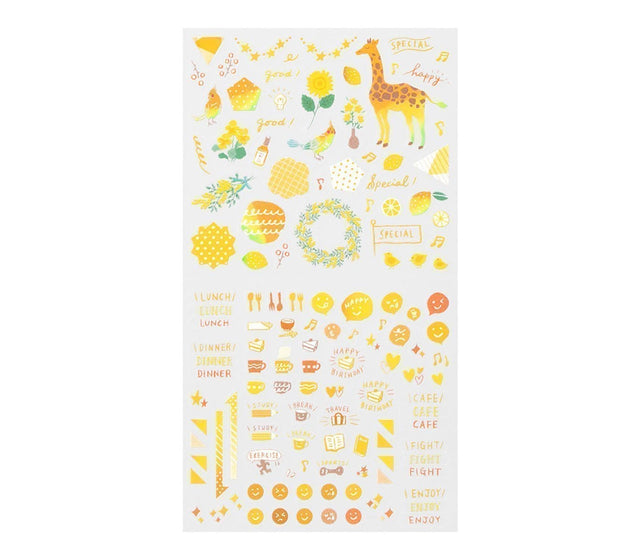 Midori Stickers Stickers Midori Color Collection