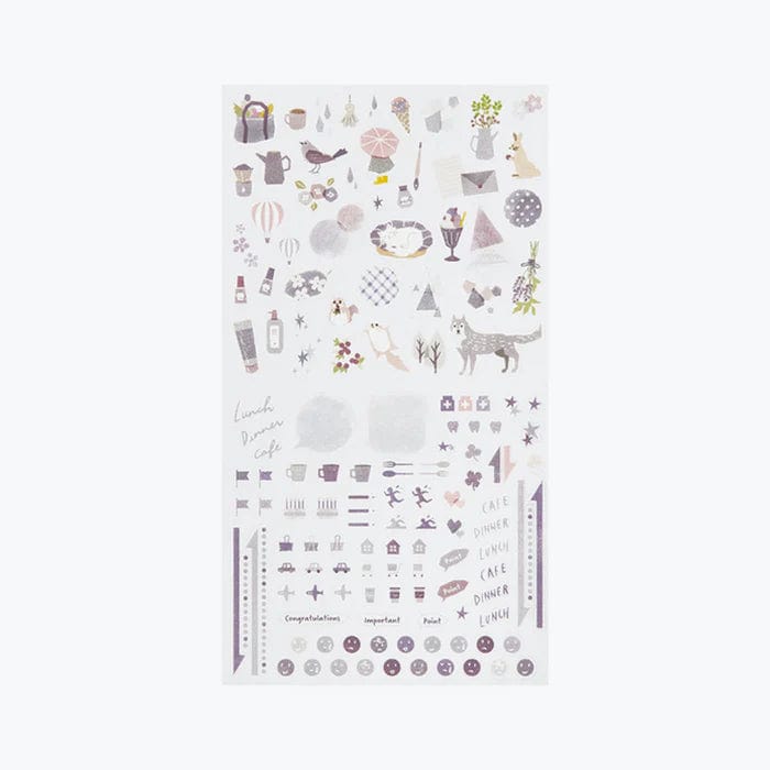Midori Stickers Stickers Midori Color Collection