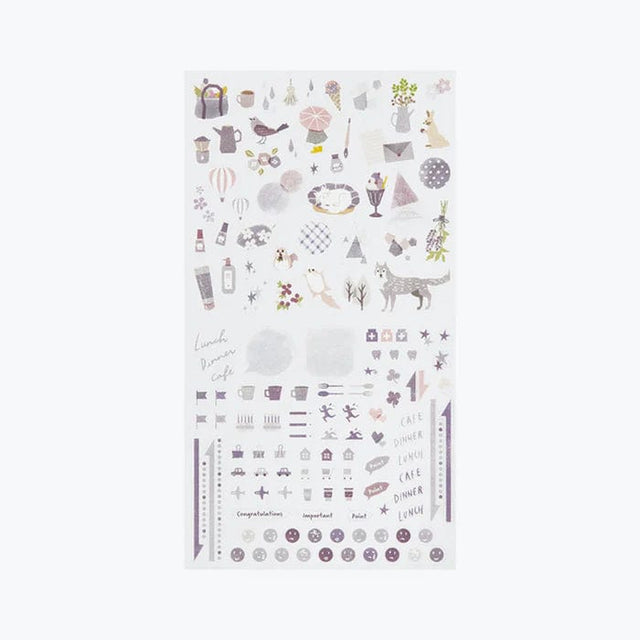 Midori Stickers Stickers Midori Color Collection