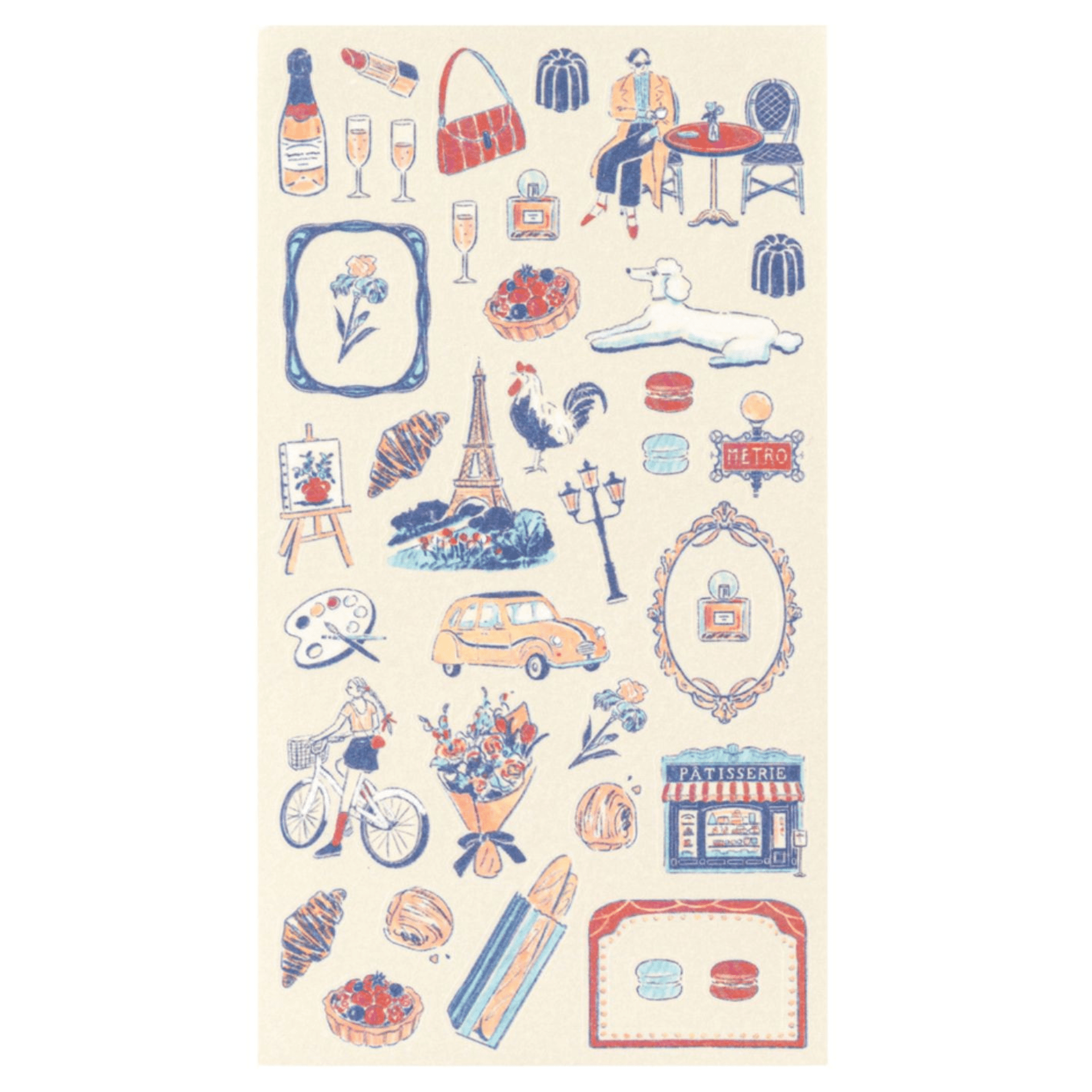 Midori Stickers Stickers Midori French Motifs