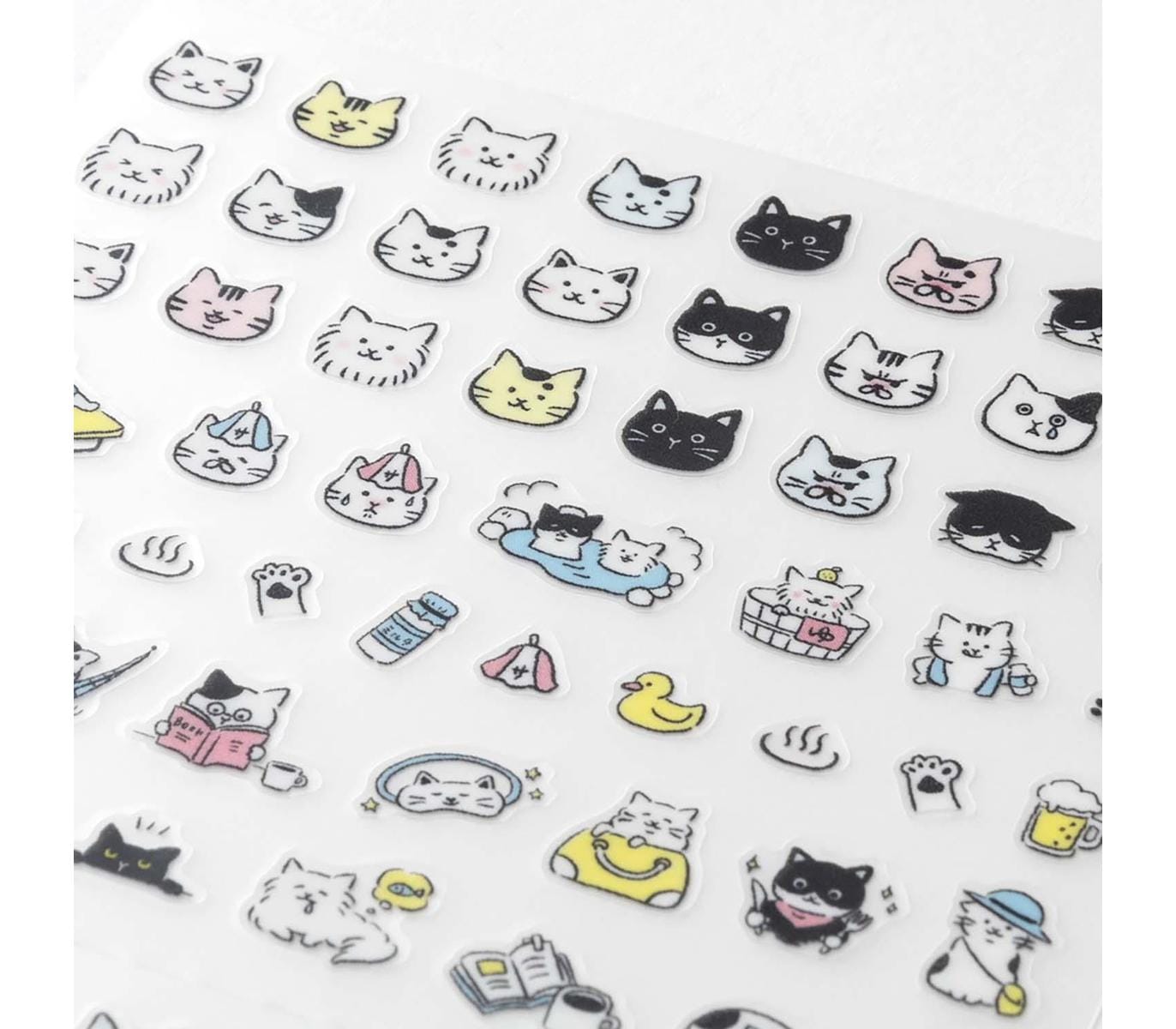 Midori Stickers Stickers Midori Graphic Cats
