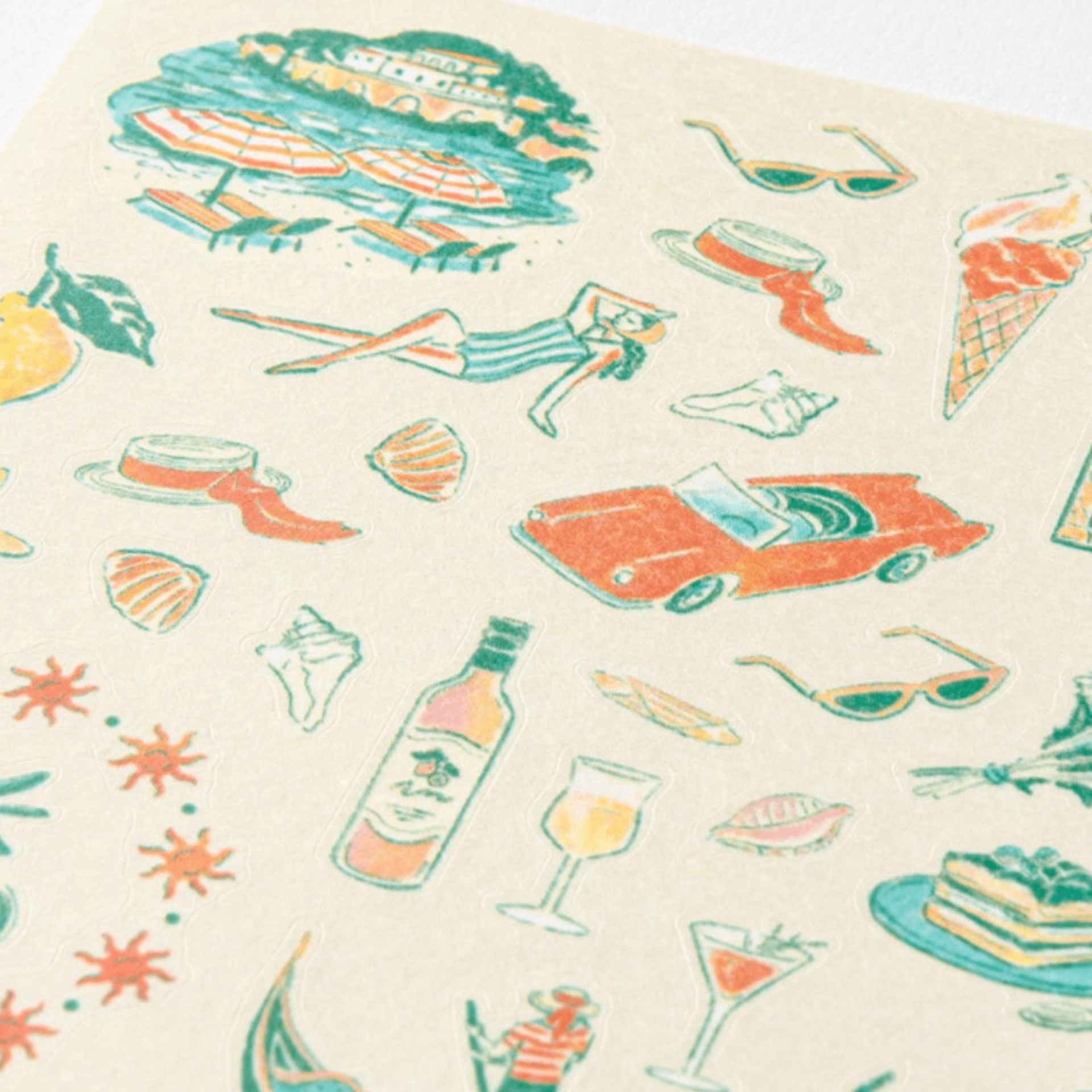 Midori Stickers Stickers Midori Italian Motifs