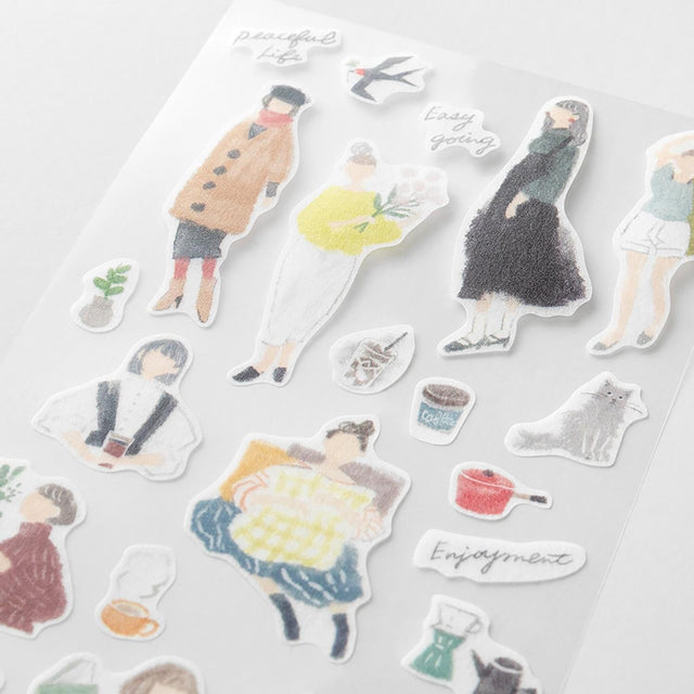 Midori Stickers Stickers Midori Two Sheets Fashion