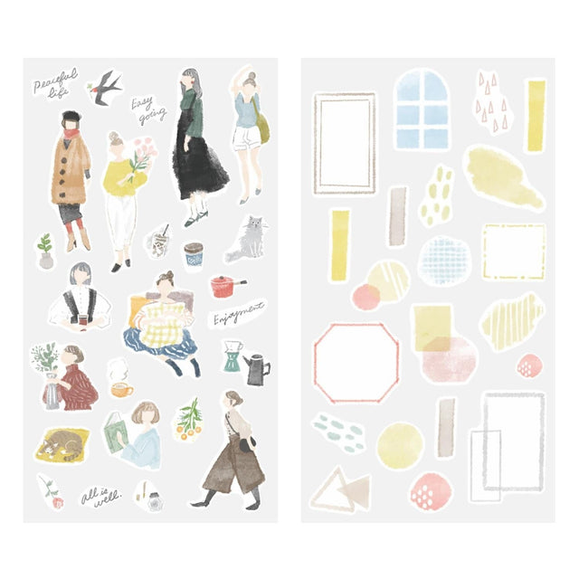 Midori Stickers Stickers Midori Two Sheets Fashion