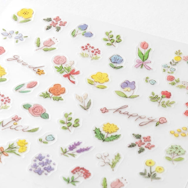 Midori Stickers Stickers Midori Wild Flowers