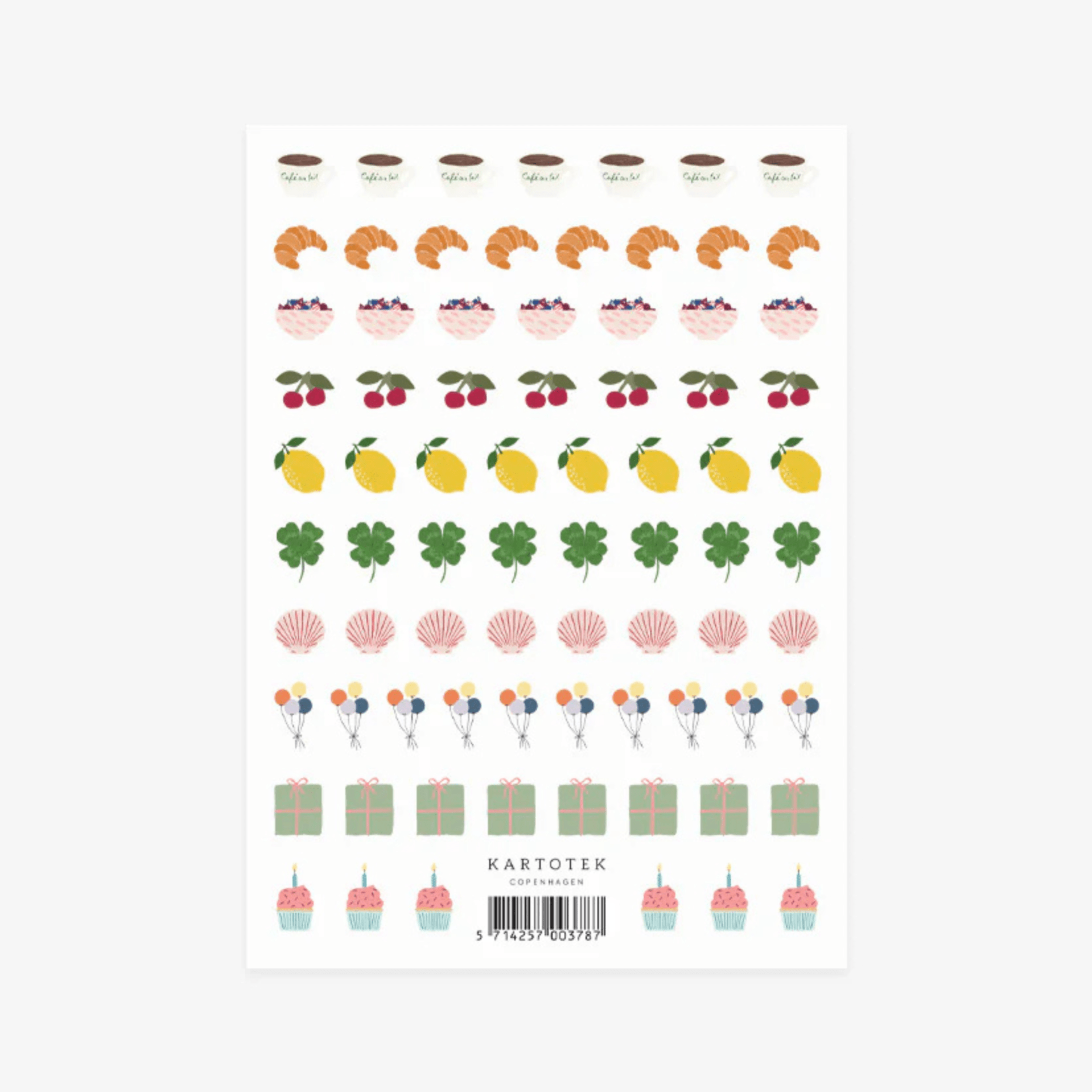 Kartotek Stickers Stickers mini Favourite Icons