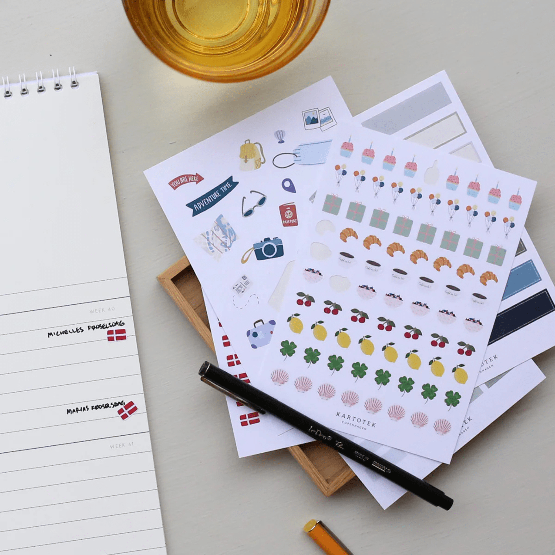 Kartotek Stickers Stickers mini Favourite Icons