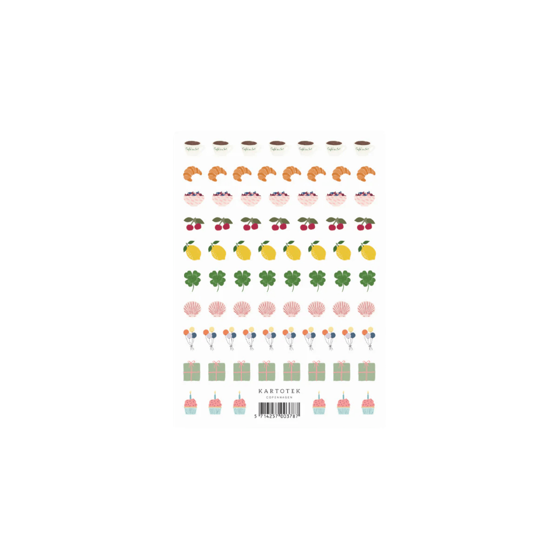 Kartotek Stickers Stickers mini Favourite Icons