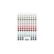 Kartotek Stickers Stickers mini Hearts