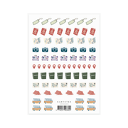 Kartotek Stickers Stickers Mini Travel Icons