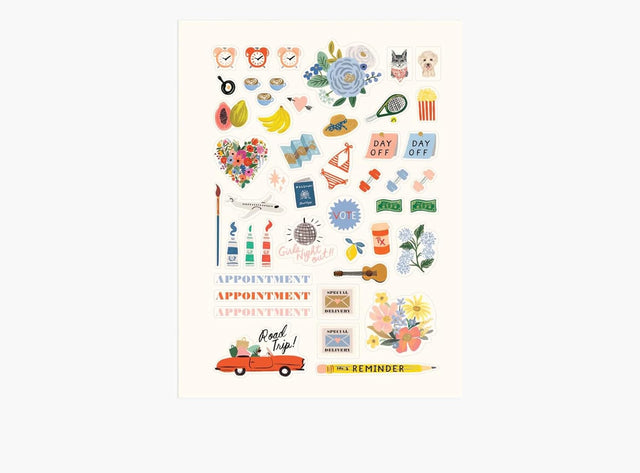 Rifle Paper Stickers Stickers Planner Set Rifle Paper