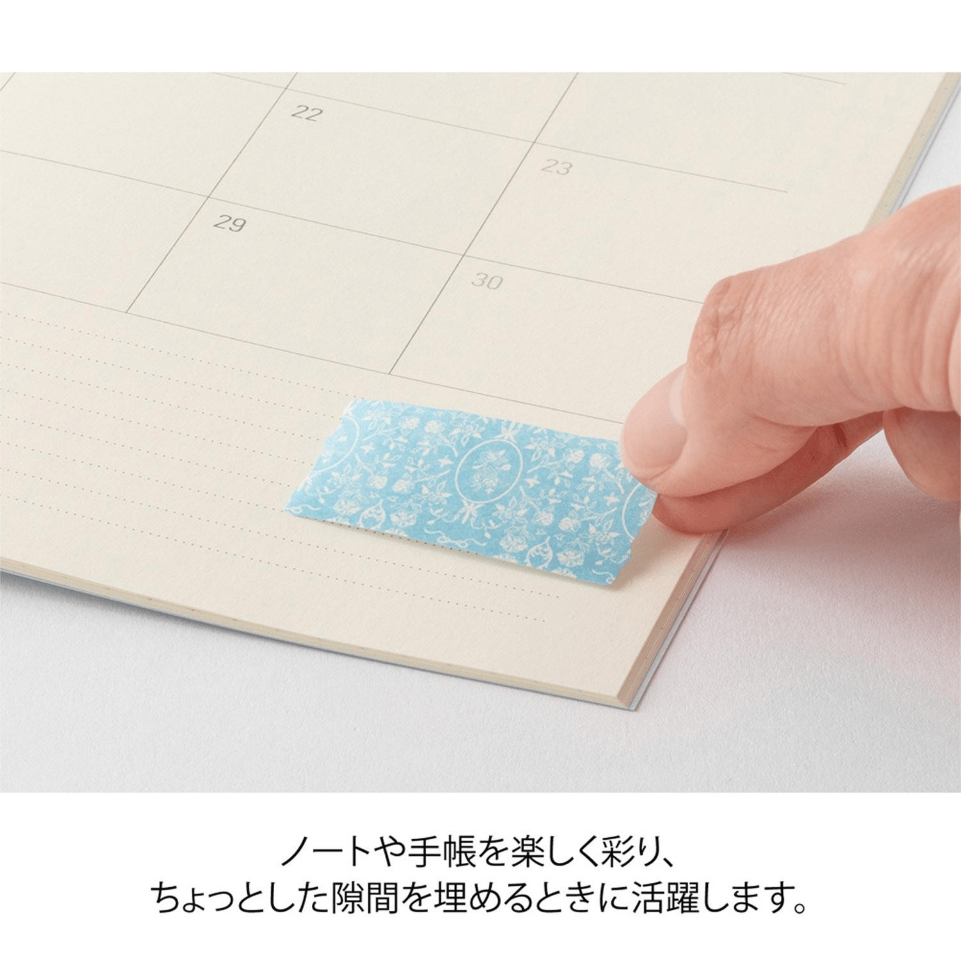 Midori Stickers Stickers Roll Yuru Log - Antique