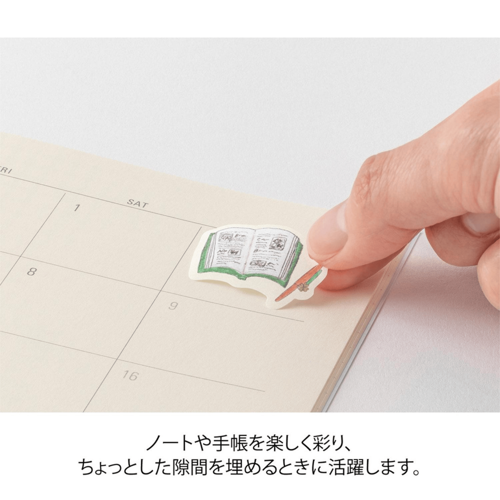 Midori Stickers Stickers Roll Yuru Log - Motifs