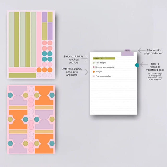 The Completist Stickers Stickers Set Highlighter