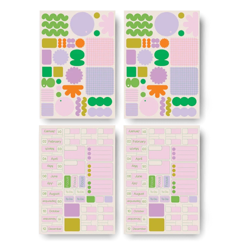 The Completist Stickers Stickers Set Tabs