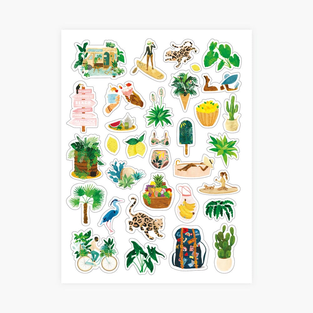 All The Way To Say Stickers Stickers Set Wanderlust