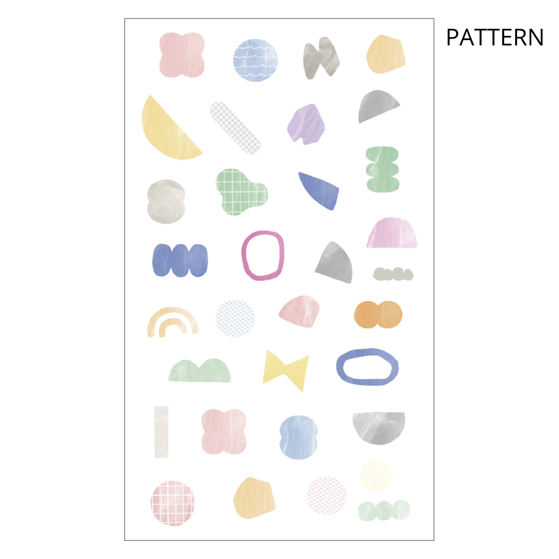 Mark's Tokyo Stickers Pattern Transfer Decoration Stickers