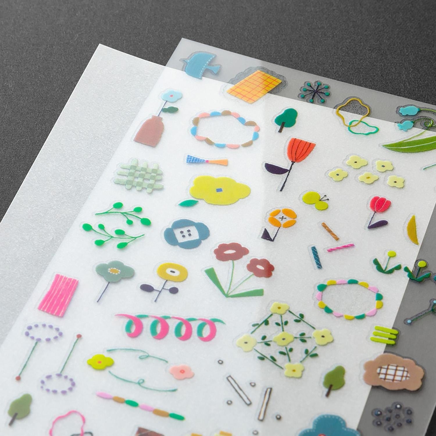 Midori Stickers Transfer Stickers Midori Scandinavian Motif