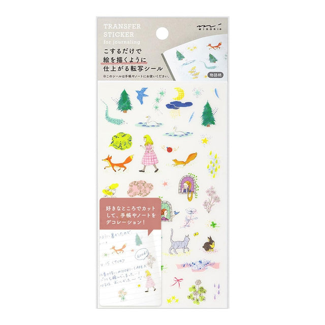 Midori Stickers Transfer Stickers Midori Storybook Motif