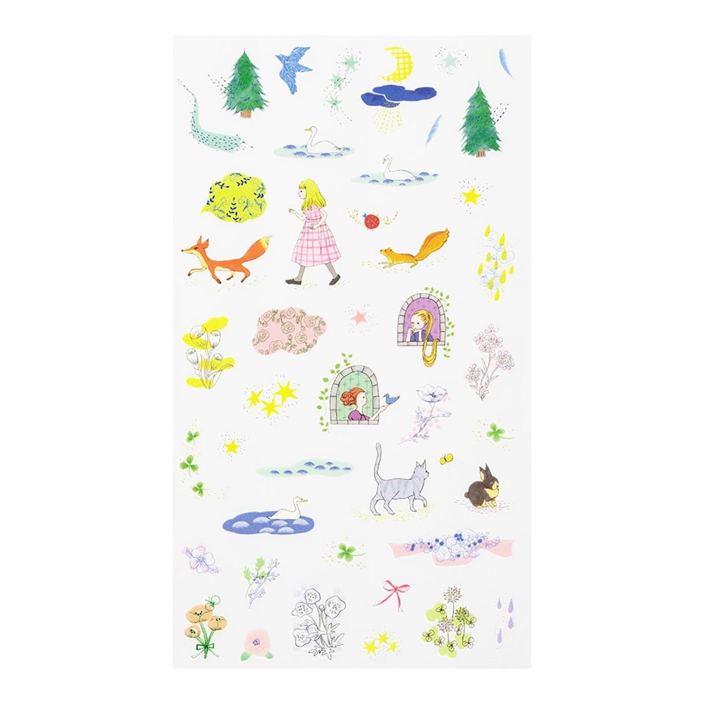 Midori Stickers Transfer Stickers Midori Storybook Motif