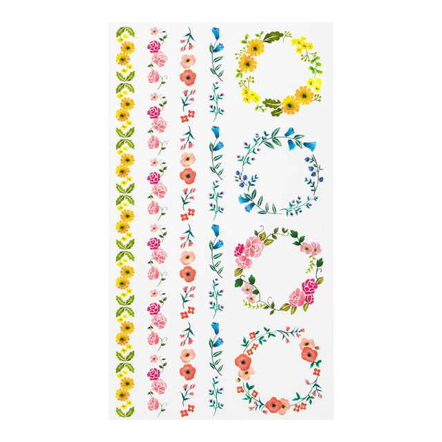 Midori Stickers Transfer Stickers Midori Wreaths