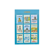 Pansydaisy Korea Stickers Travel Stamp Stickers - Lisboa