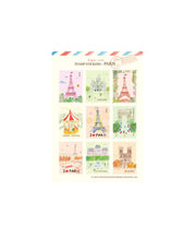 Pansydaisy Korea Stickers Travel Stamp Stickers - Paris