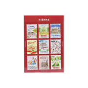 Pansydaisy Korea Stickers Travel Stamp Stickers - Vienna