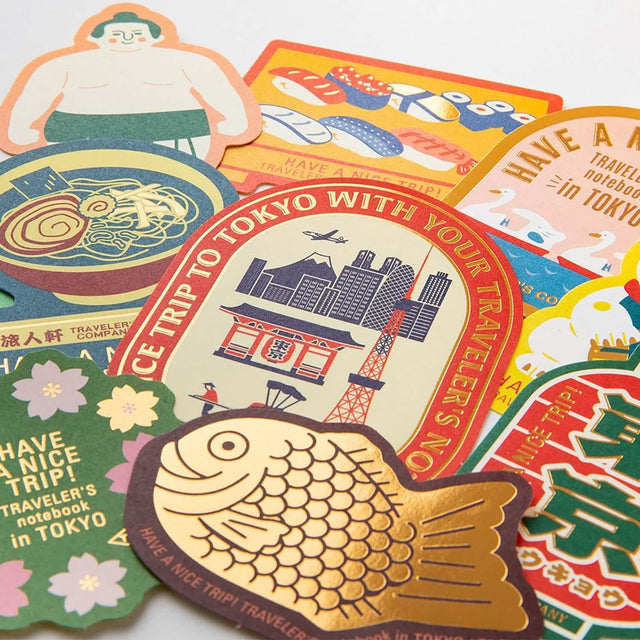 Traveler's Company Japan Stickers Traveler's Stickers Tokyo Edition