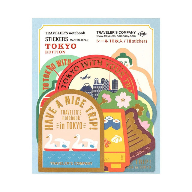 Traveler's Company Japan Stickers Traveler's Stickers Tokyo Edition