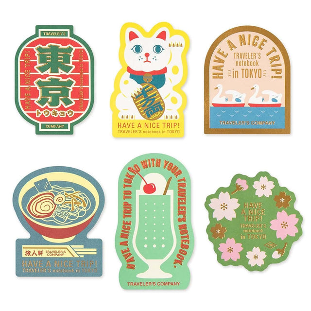 Traveler's Company Japan Stickers Traveler's Stickers Tokyo Edition