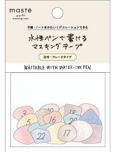 Mark's Tokyo Stickers Washi stickers Date