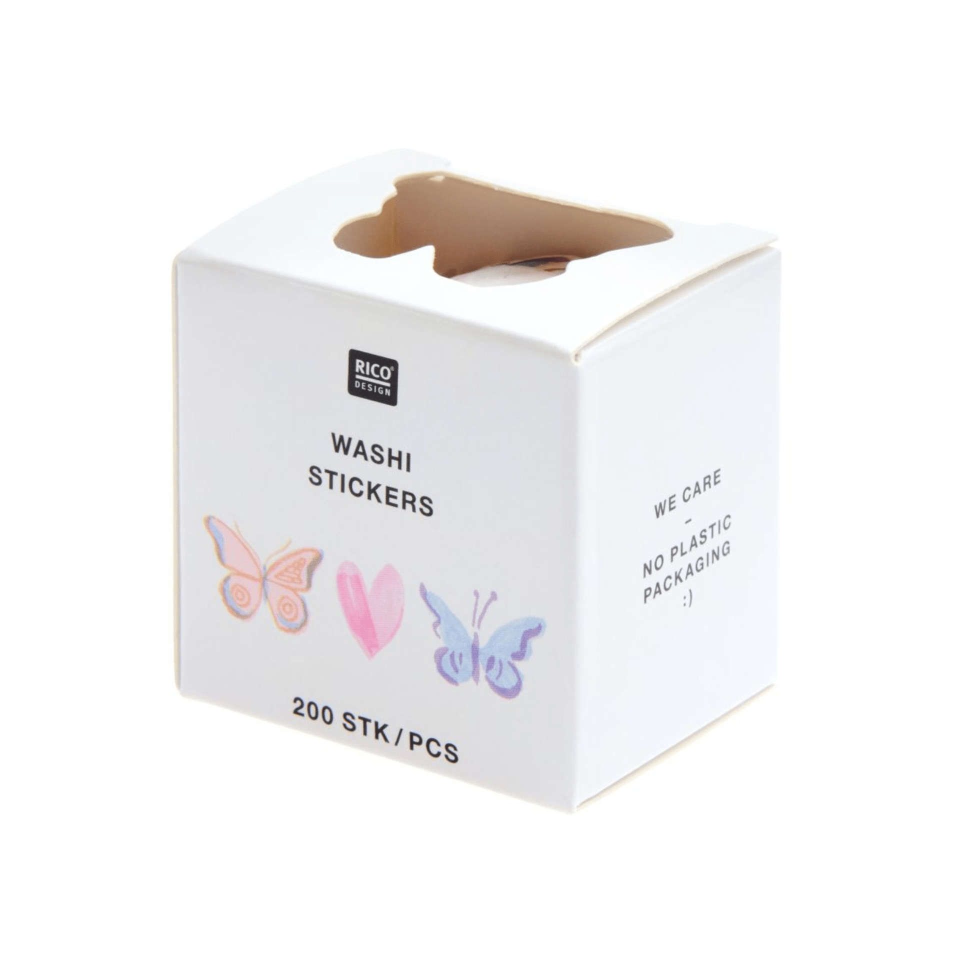 Rico Design Stickers Washi Stickers Painted Love