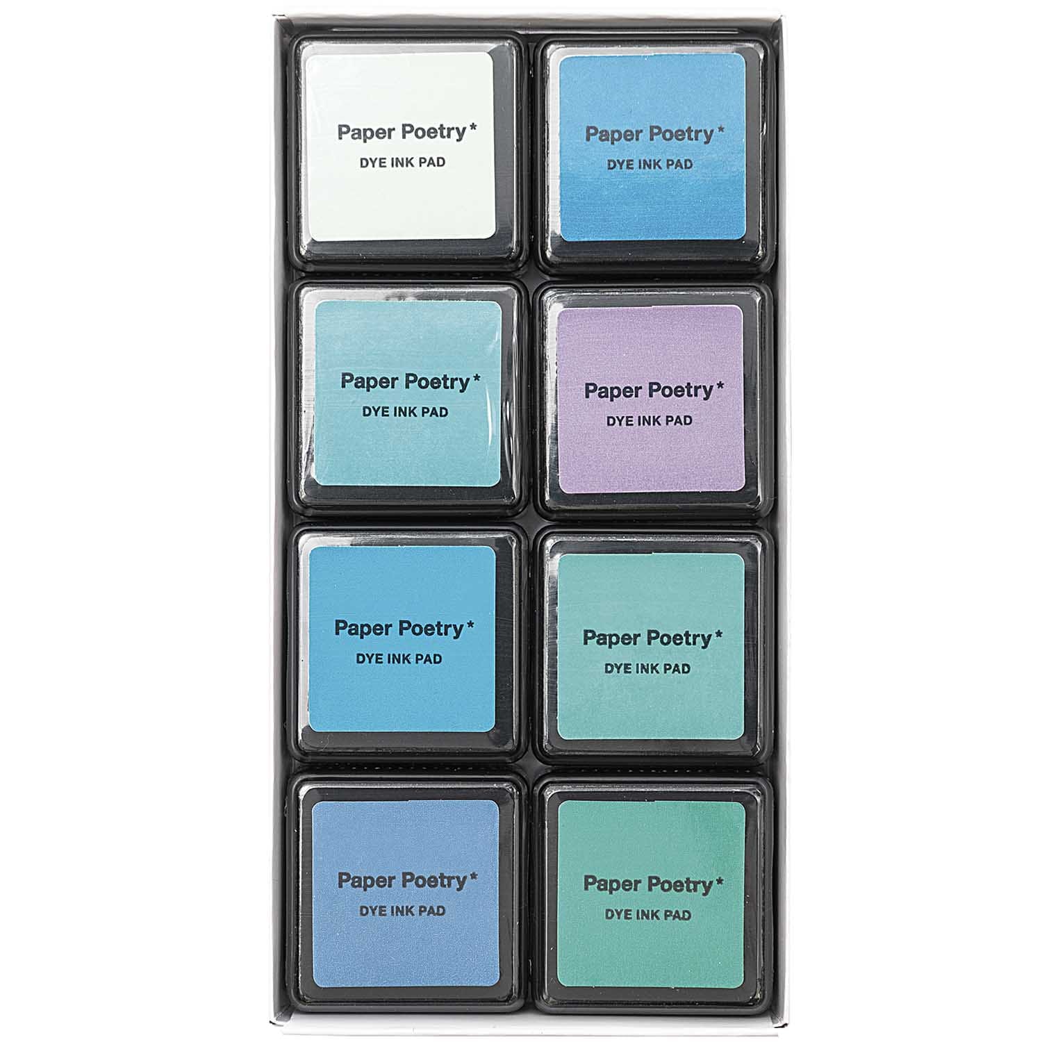 Rico Design Timbri Set di tamponi colorati per timbri - Acqua Colors