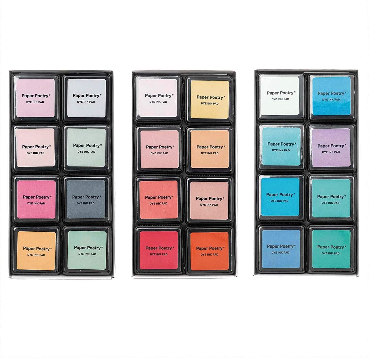 Rico Design Timbri Set di tamponi colorati per timbri - Acqua Colors