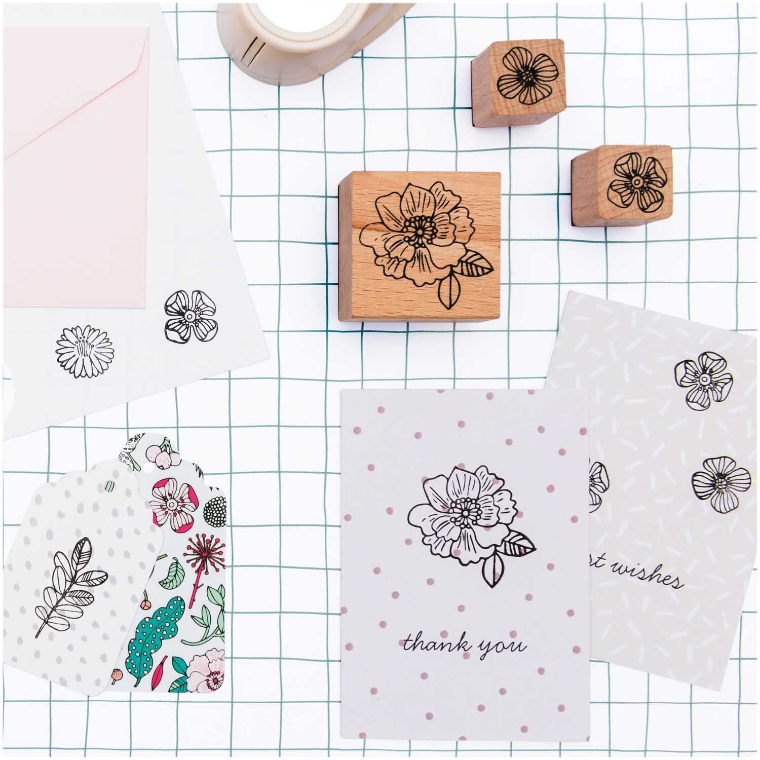 Rico Design Timbri Timbri Hygge Flower