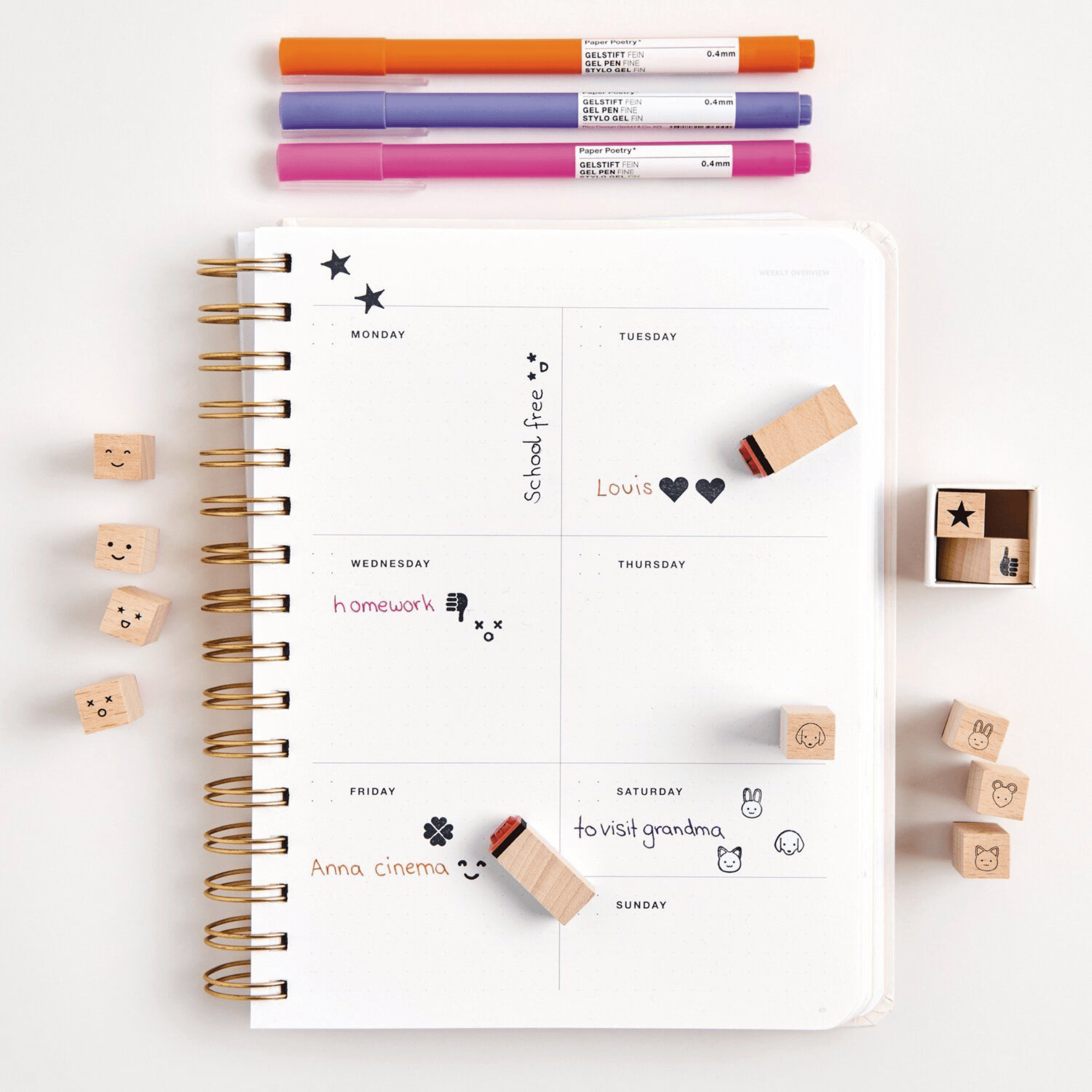 Rico Design Timbri Timbri Mini - Icons