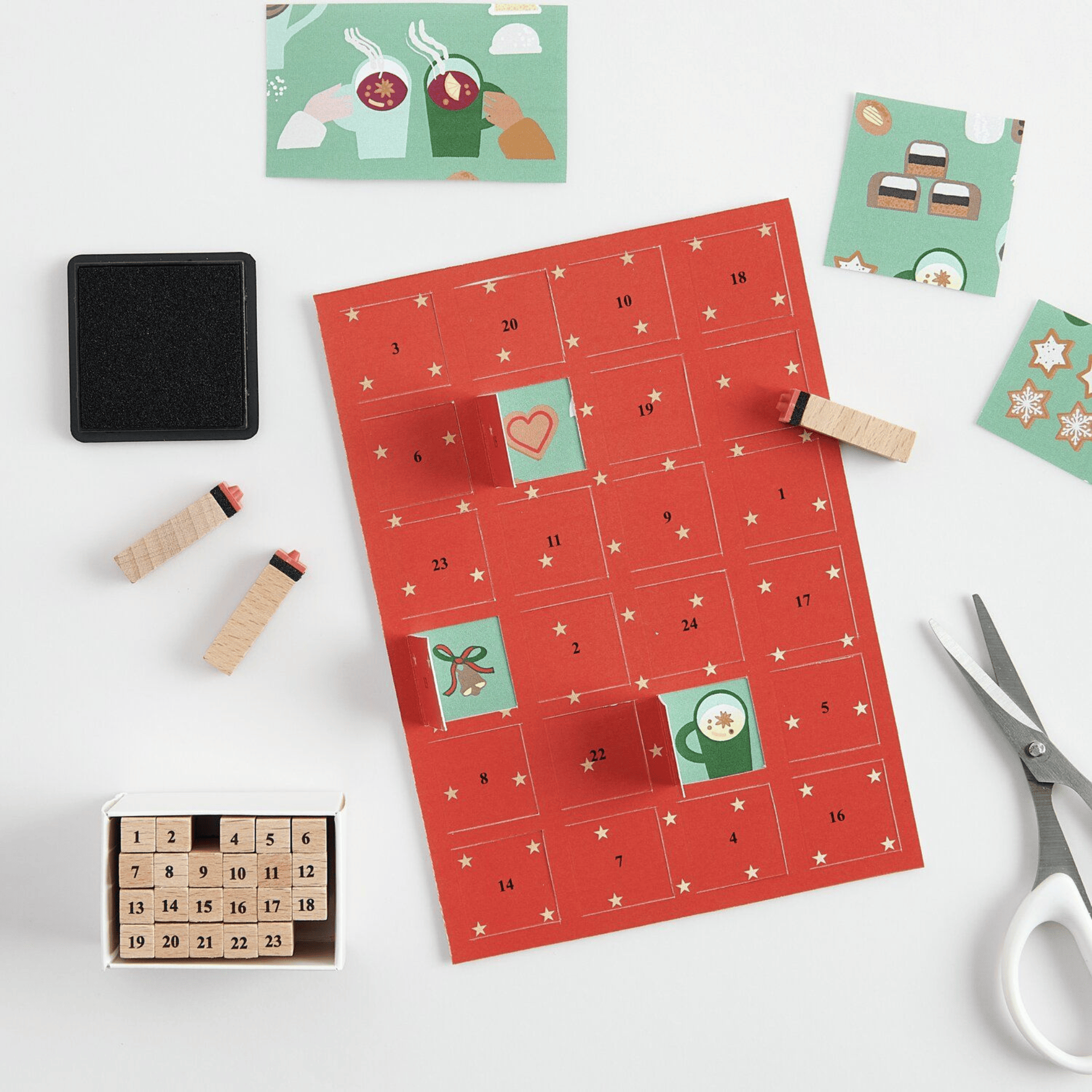 Rico Design Timbri Timbri Mini - Set Numbers